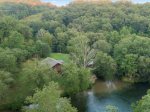 The River House: Toccoa River Aerial View